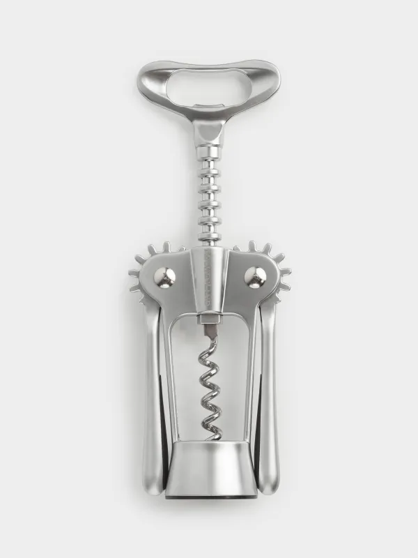 Lever corkscrew, 19 cm, metal / plastic, Start, image-1