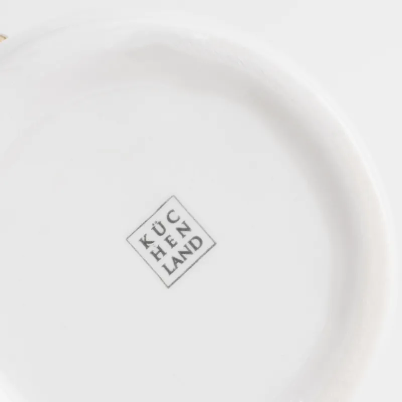 Mug, 400 ml, ceramic, milk - gold, Bee, Honey, image-4