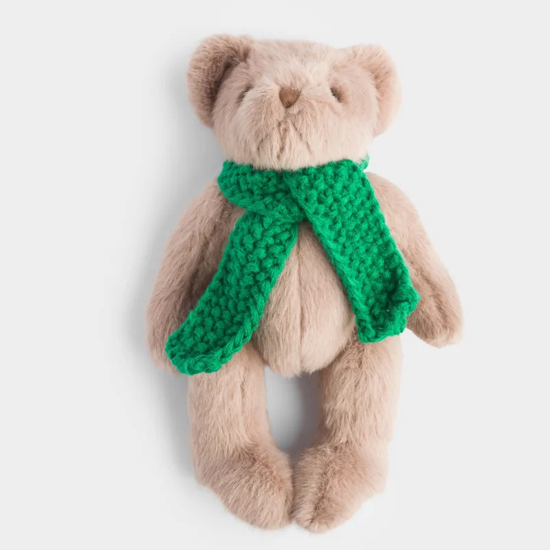 Toy, 25 cm, soft, with movable paws, polyester, brown, Bear, Bear, image-3