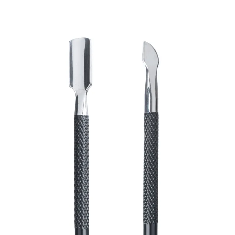 Manicure set, 4 items, steel, black, Manicure black, image-1