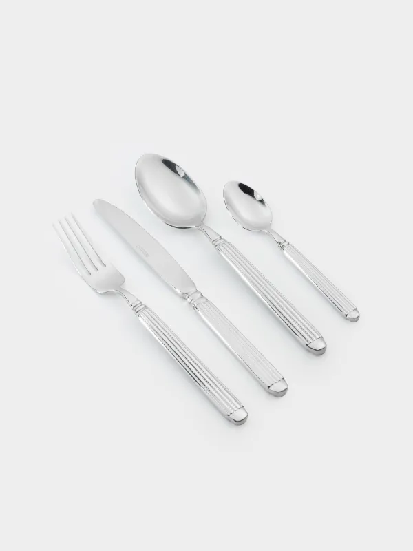 Cutlery, 6 persons, 24 items, steel, Florence, image-3
