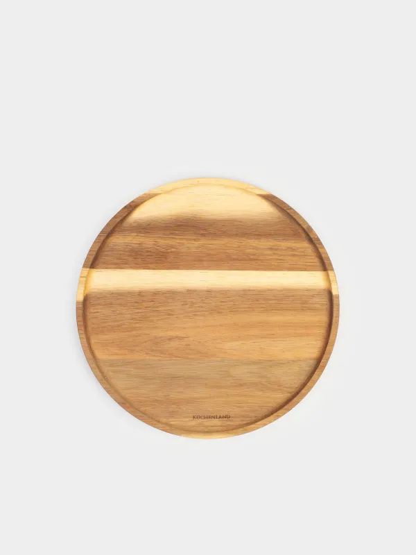 Dish, 25 cm, wood, Noble tree, image-1