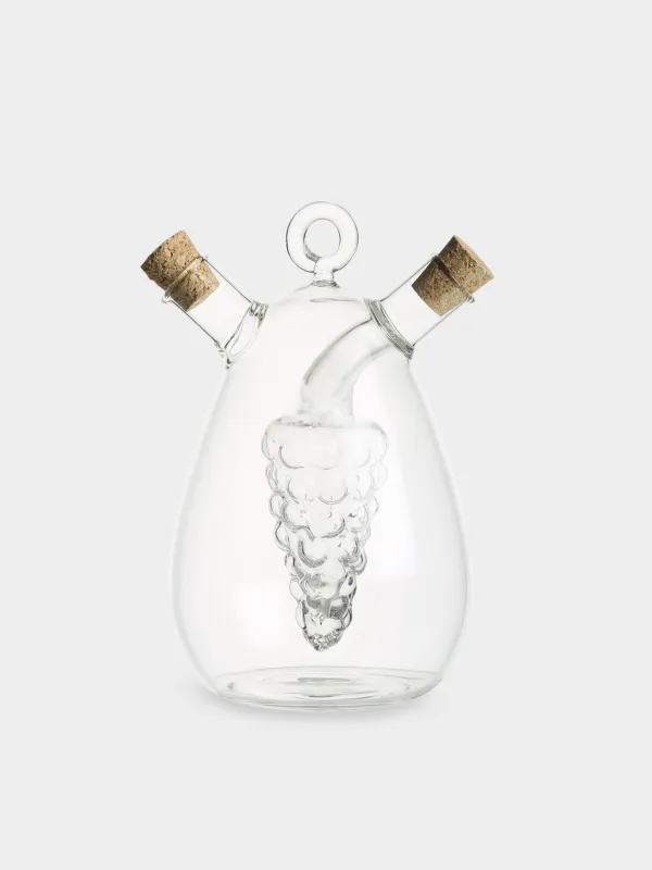 Oil and vinegar container, 400/35 ml, used glass, Comfort Shape, image-0