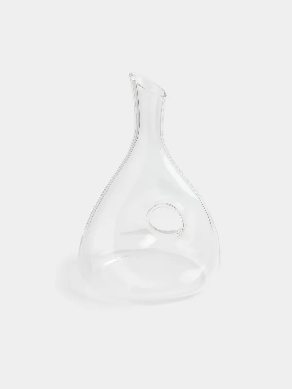 Decanter, 1.2 l, with handle, glass, Charm L, image-0