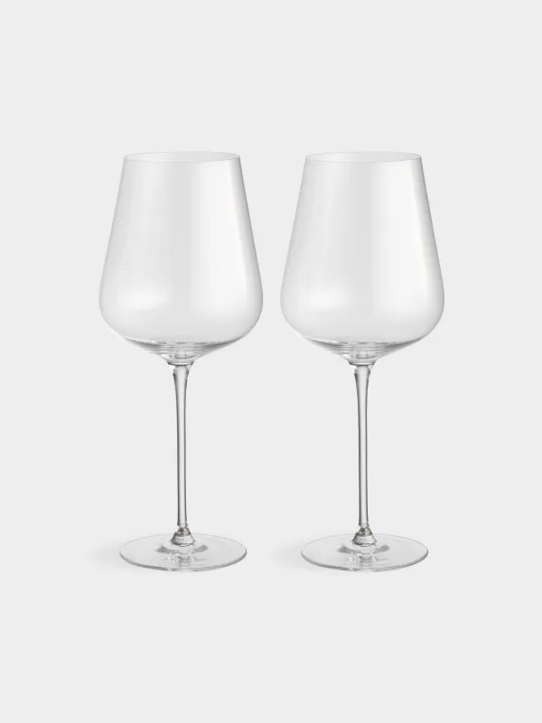 White wine glass, 480 ml, 2 pcs, crystal glass, Ferentino, image-0