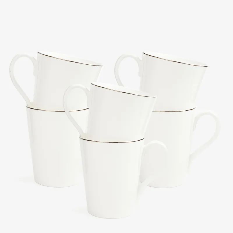Mug, 380 ml, 6 pcs, porcelain F, Antarctica
