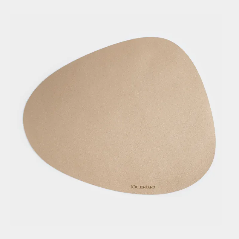 Napkin for appliances, 37x45 cm, PVC, curly, golden beige, Rock