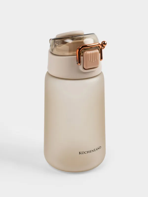 Water bottle, 500 ml, plastic, Beige, Aquatic, image-1