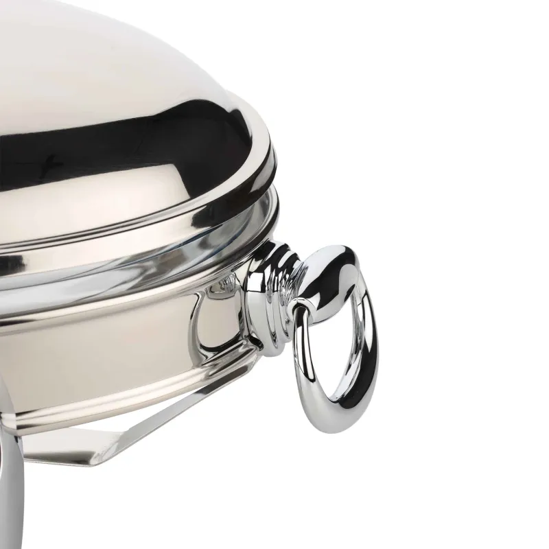 Heated dish, 42x25 cm, glass T / steel, oval, Acero, image-6