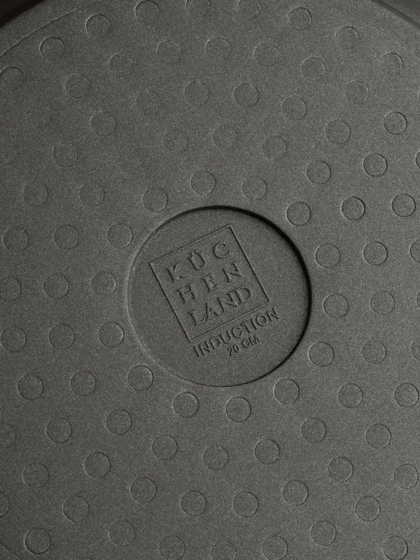 Frying pan, 20 cm, removable handle, coated, aluminum, Solution Red 2, image-7