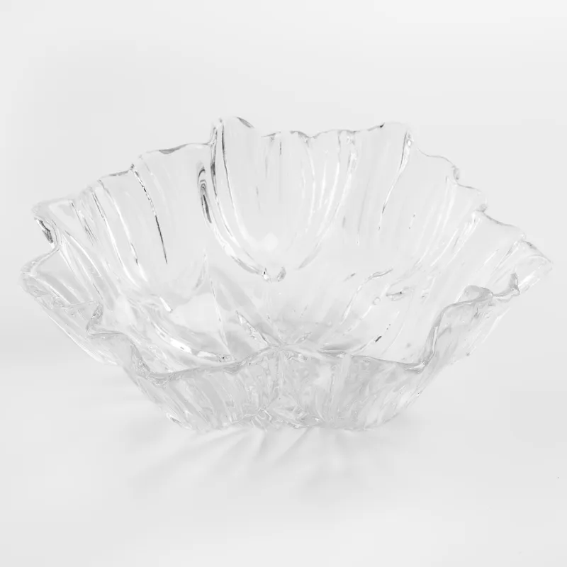 Salad bowl, 26x10 cm, 1,6 l, glass R, Flower, Fleur, image-1