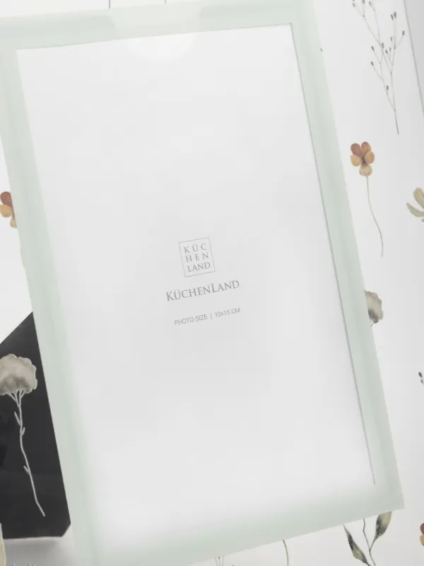 Photo frame, 17x23 cm, glass, Flowers, Sheer, image-2