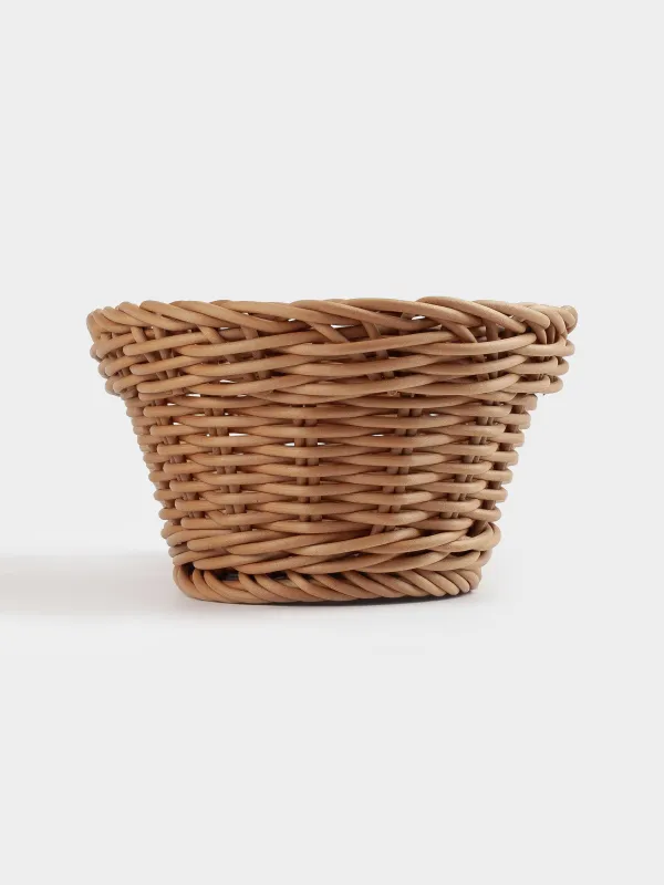 Bread basket, 29x17 cm, rattan, oval, brown, Twig, image-4