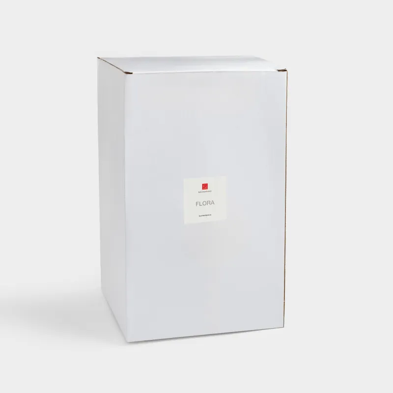 Flower vase, 29 cm, porcelain P, white, Flowers, Flora, image-3