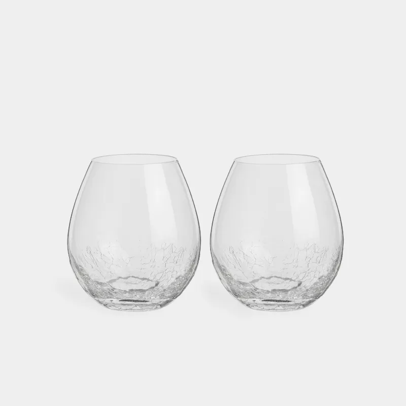 Glass, 11 cm, 450 ml, 2 pcs, glass, Ice