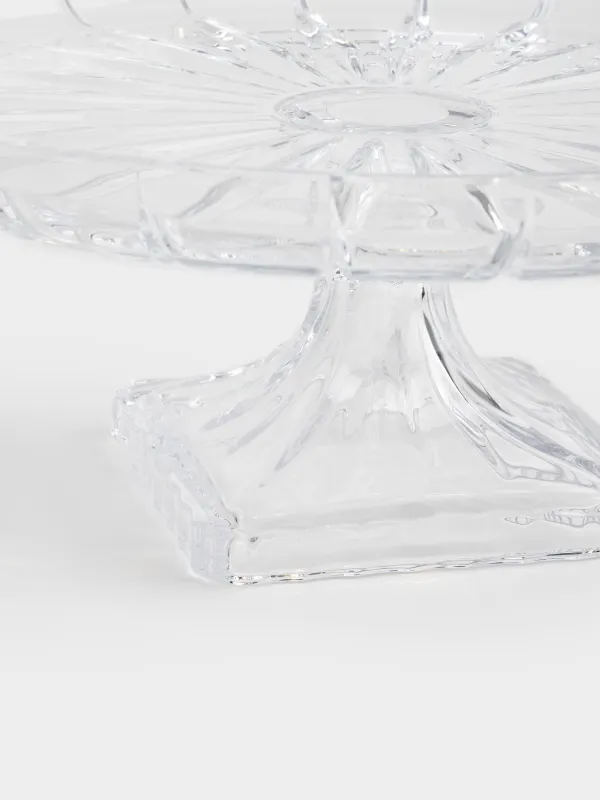 Dish on a leg, 31x12 cm, glass R, Glare, image-2