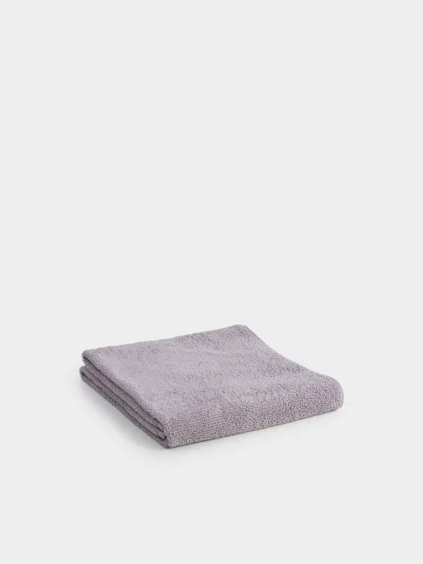 Towel, 70x140 cm, Cotton, purple, Terry cotton, image-0