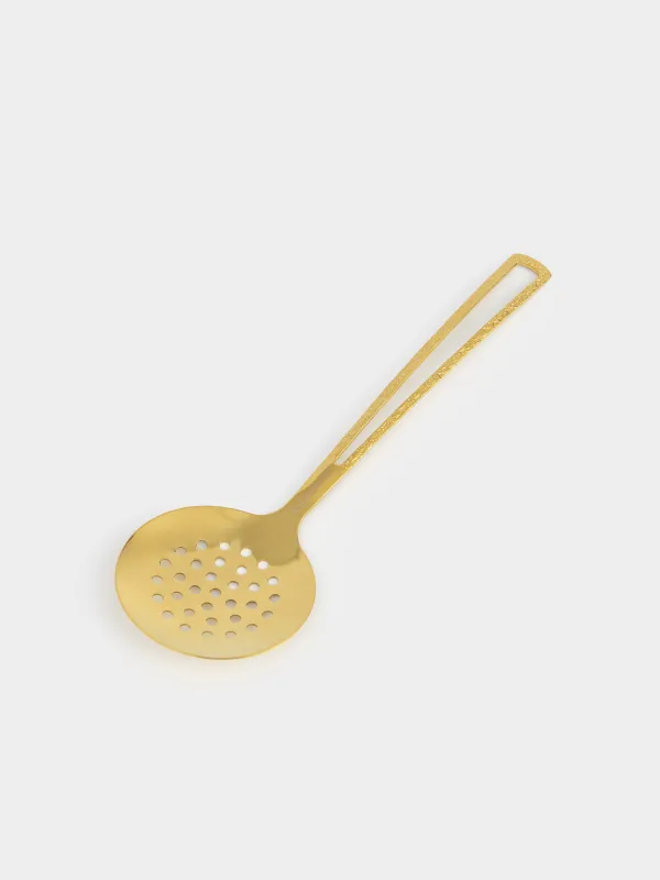 Skimmer, 25 cm, steel, golden, Viron gold, image-1