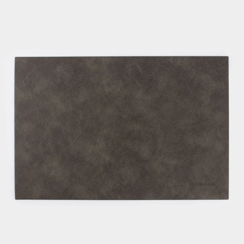 Napkin for appliances, 30x45 cm, PVC, rectangular, dark gray, Rock