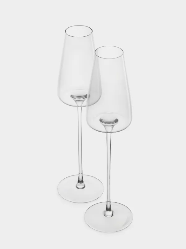 Drinking glass, 230 ml, 2 pcs, crystal glass, Sorento, image-1