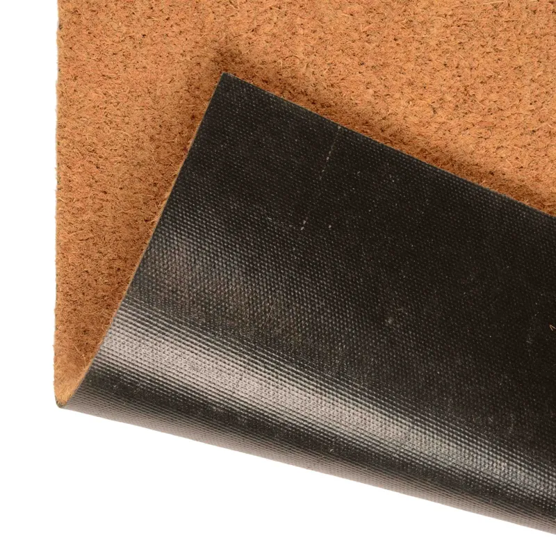 Door mat, 40x80 cm, coconut / PVC, brown, Basic, image-1