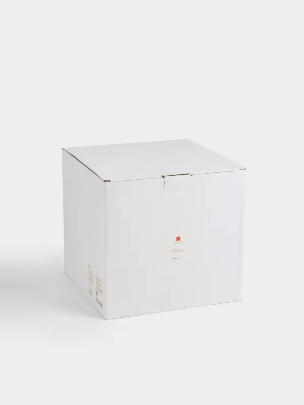 Vase for flowers, 20 cm, ceramic, milk, Curves, Antic, image-4