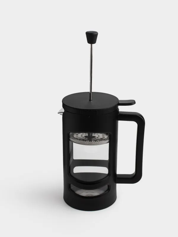 French press, 1 l, glass B / steel, beige, Detto, image-3