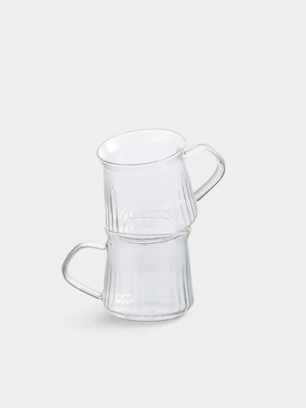 Mug, 320 ml, 2 pcs, glass B, Glacier, image-0