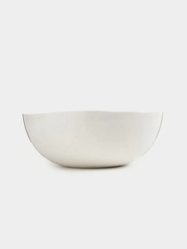 Salad bowl 22х9, ml, porcelain N, milk, Dots, Boho, image-2