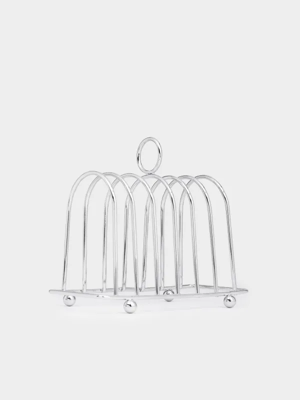 Toast stand, 14x12 cm, 6 units, steel, Classic, image-2