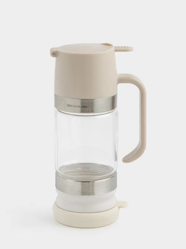 Sauce dispenser, 250 ml, glass / plastic, milky, Milk kitchen, image-0
