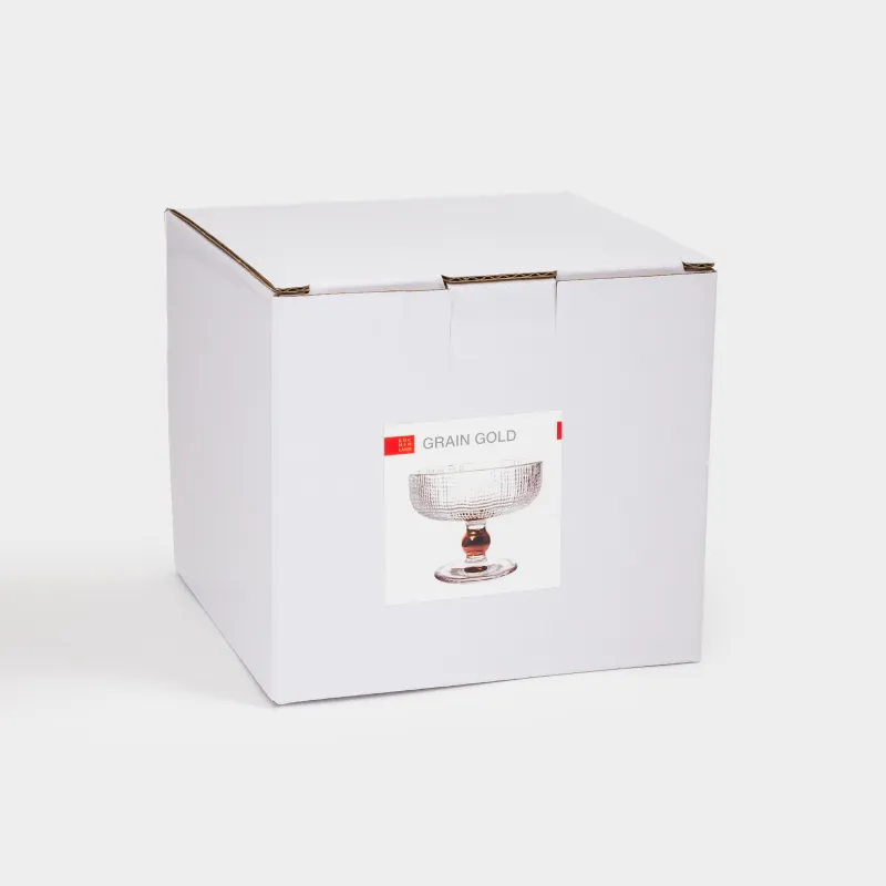 Cream bowl, 10 cm, 280 ml, glass R, Grain gold, image-3