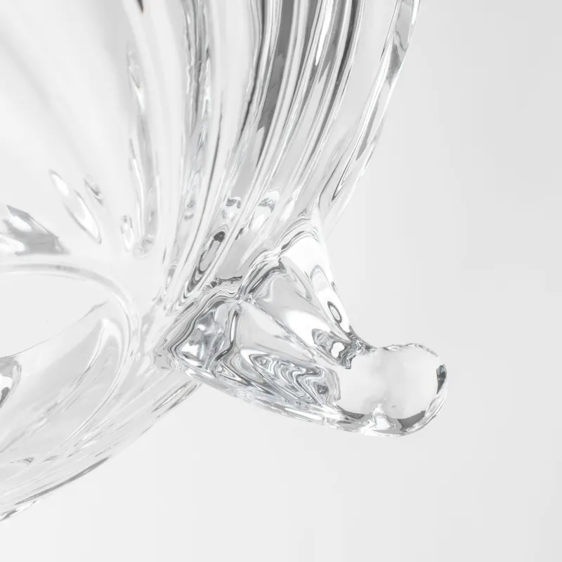 Salad bowl on legs, 23x9 cm, 830 ml, glass R, Torsido, image-4