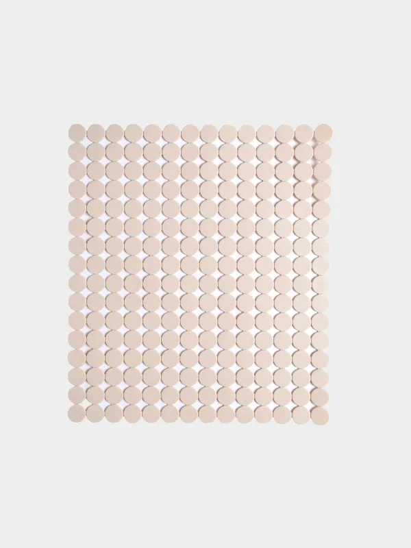 Kitchen sink mat, 31x27 cm, rubber, Rectangular, Beige, Keeping, image-0