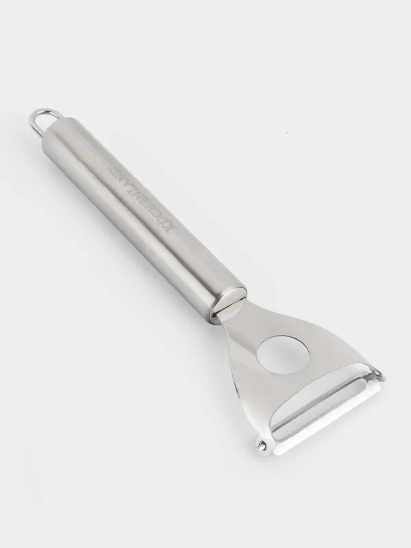 Peeler, 18 cm, steel, Spiro, image-1