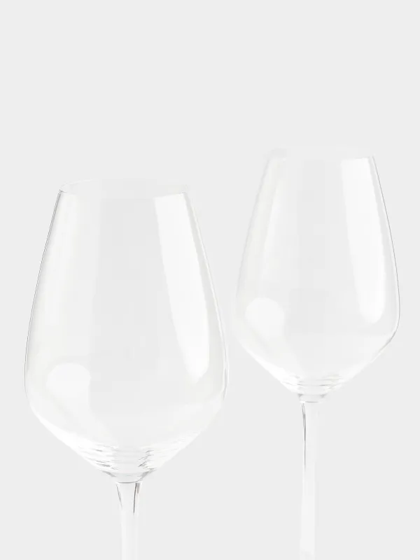 Drinking glass, 720 ml, 2 pcs, glass, Angel tear, image-2