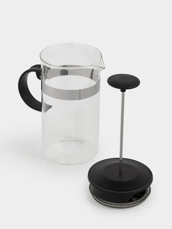 French press, 1 l, used glass / steel, Flavor, image-4