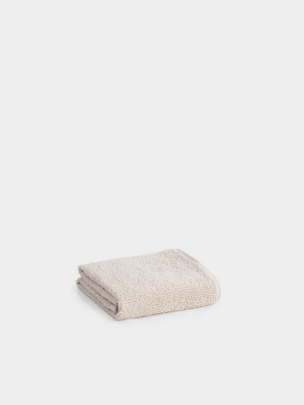 Towel, 40x60 cm, cotton, beige, Terry cotton, image-0