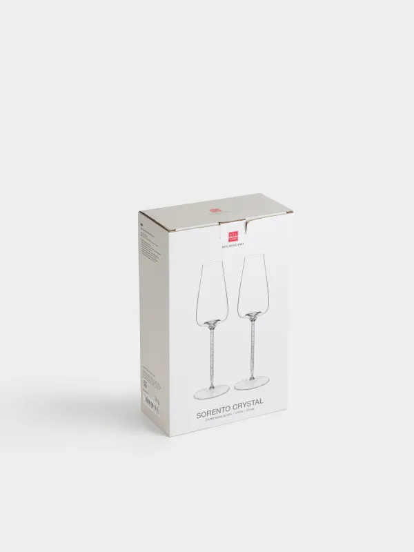 Drinking glass, 270 ml, 2 pcs, B glass / rhinestones, Sorento crystal, image-4