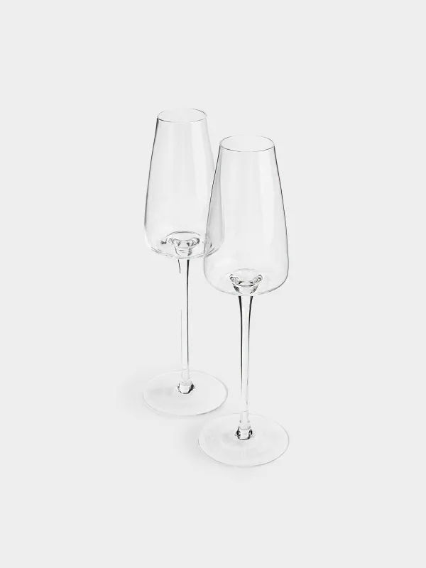 Drinking glass, 270 ml, 2 pcs, glass, Sorento, image-1