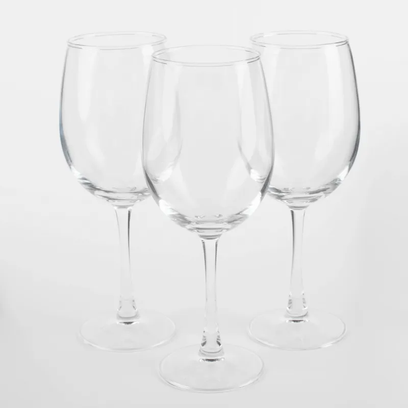 Red wine glass, 460 ml, 6 pcs, glass, Lecco, image-0