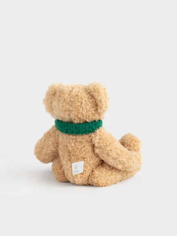 Toy, 25 cm, soft, with movable paws, polyester, brown, Bear, Bear, image-1