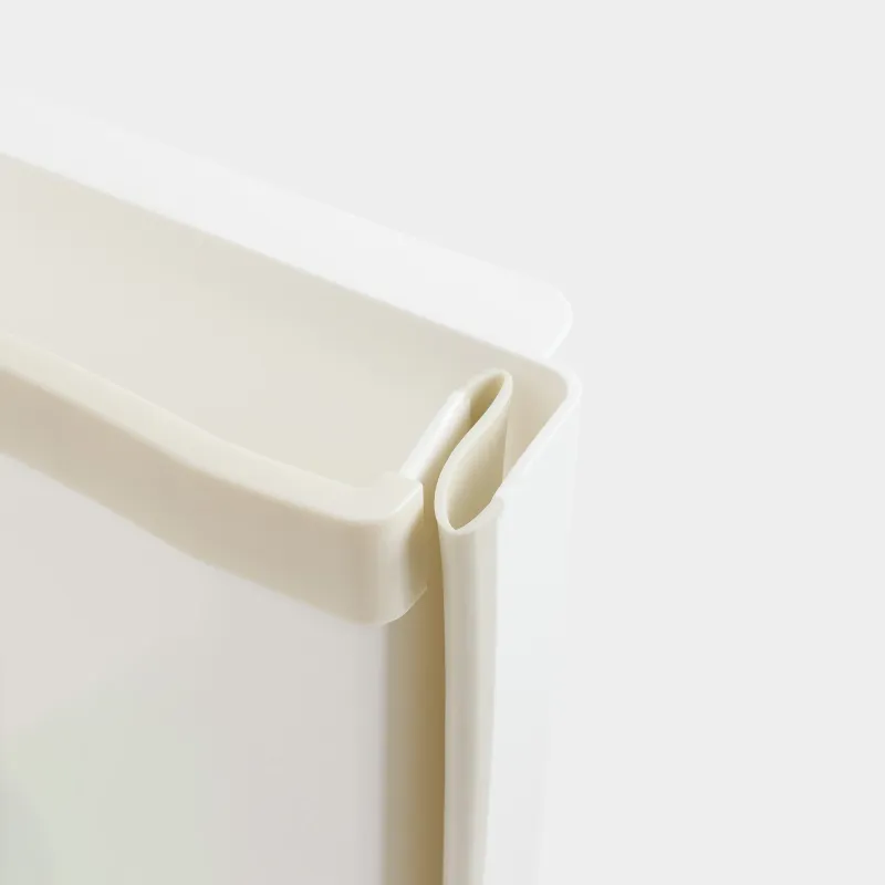 Garbage bucket, 8 L, folding, hanging, plastic / rubber, grey, Foldaway, image-7