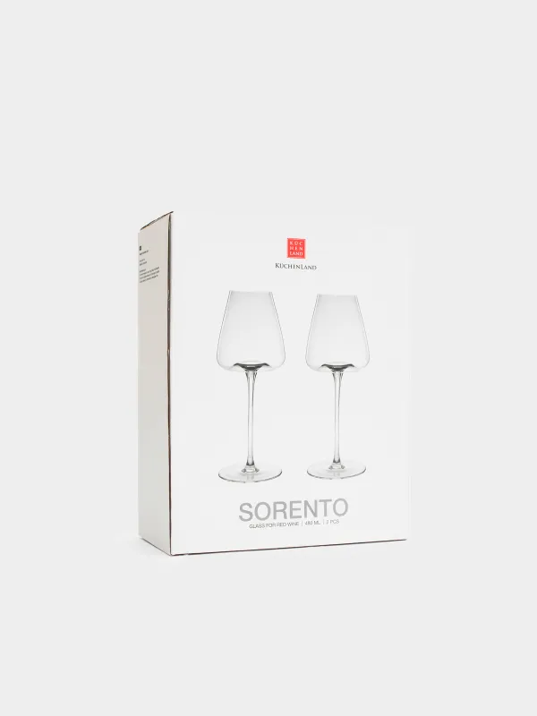 Drinking glass, 480 ml, 2 pcs, glass, Sorento, image-5