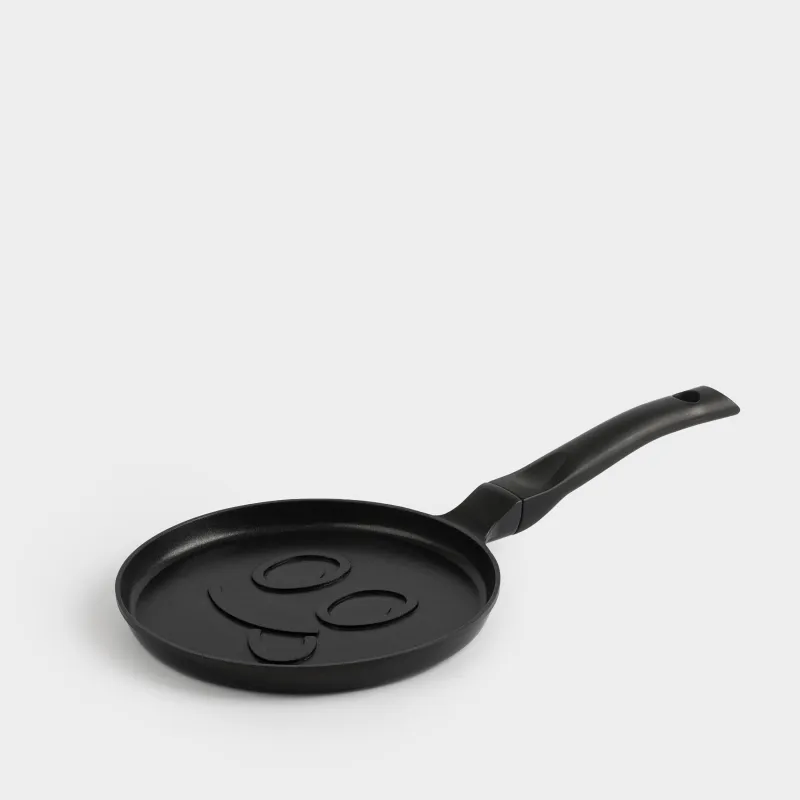 Omelet and pancake pan, 18 cm, coated, aluminum, Smile, Action