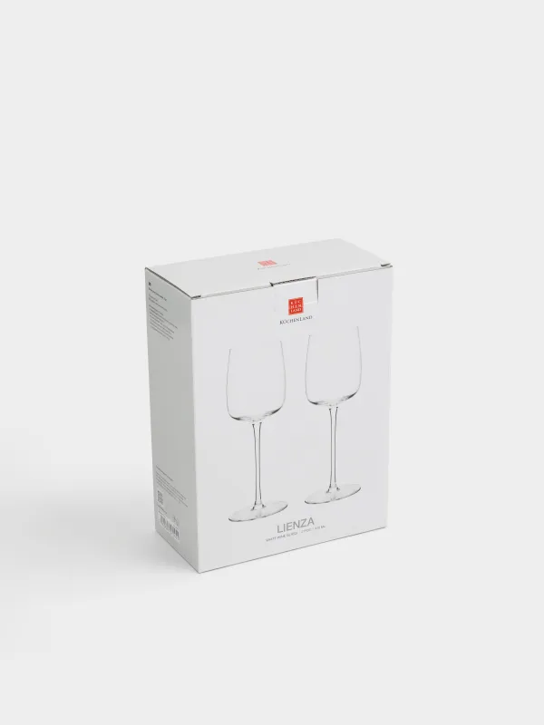 Drinking glass, 410 ml, 2 pcs, crystal glass, Lienza, image-4