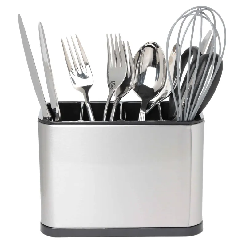 Flatware stand, 13x18 cm, 4 units, steel / plastic, Classic, image-3