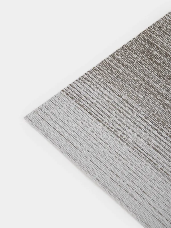 Placemat, 30x45 cm, PVC, rectangular, grey, Gradient, Solid, image-3