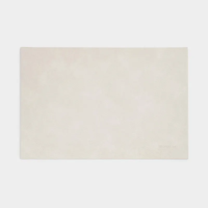 Placemat, 30x45 cm, PVC, rectangular, beige, Rock
