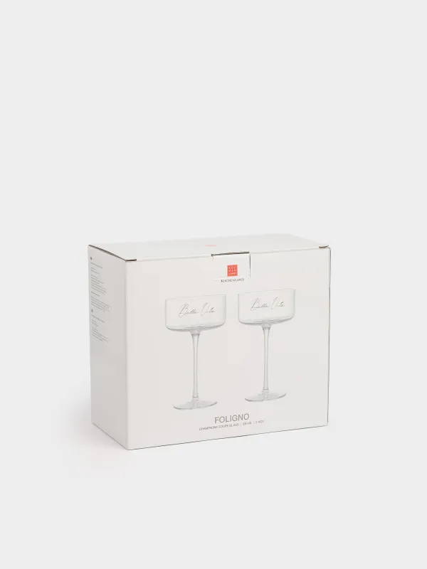 Drinking glass, 330 ml, 2 pcs, crystal glass, Bella Vita, Foligno, image-4